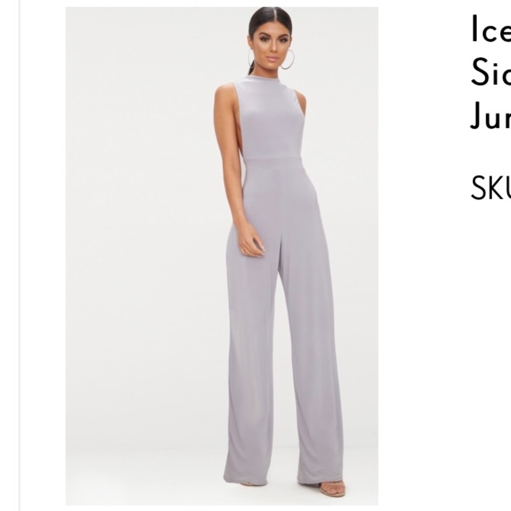 PLT Slinky Side Boob Jumpsuit